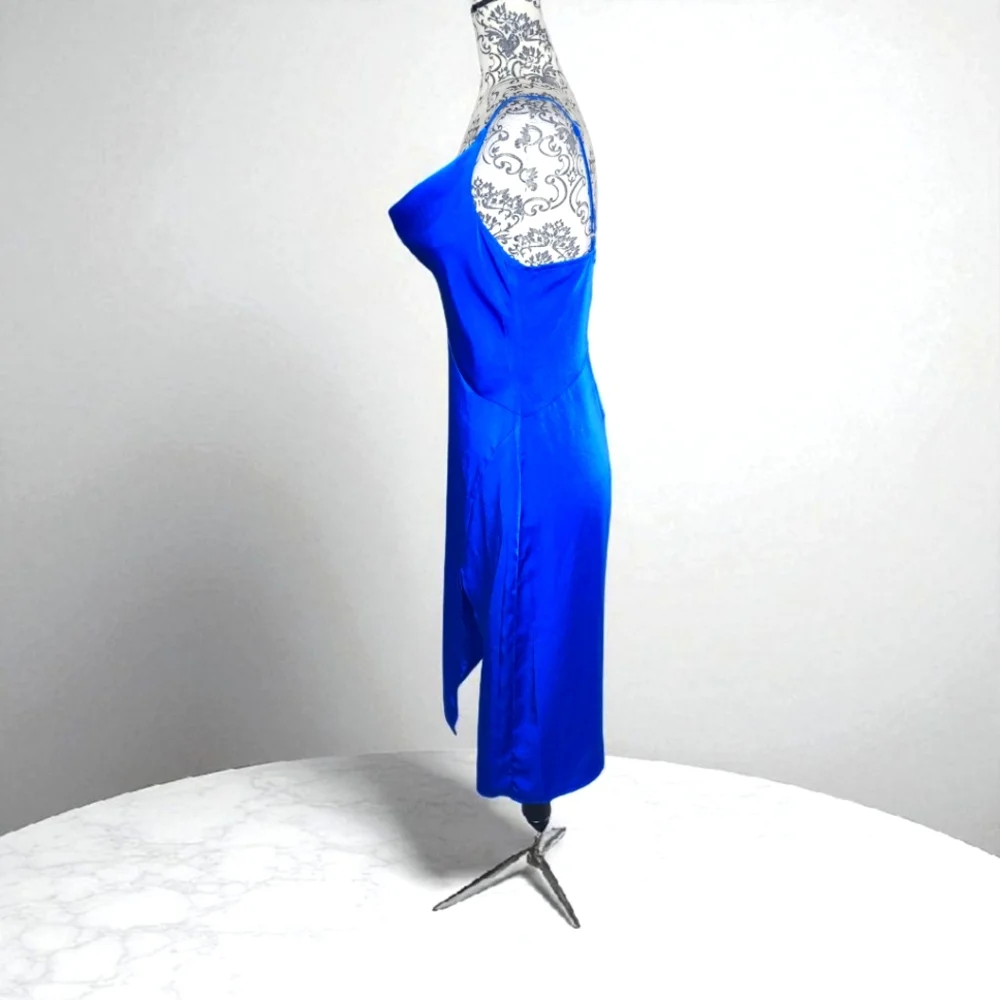 D&M Blue Cocktail Dress - Small - Picture 7 of 10